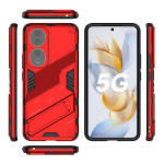 Хибриден гръб със стойка марка BIBERCAS за Honor 90 - червен - 2