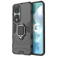 Хибриден гръб със стойка за Honor 90 - черен