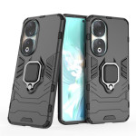 Хибриден гръб със стойка за Honor 90 - черен - 1