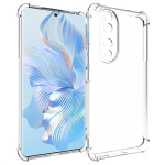 Силиконов гръб с подсилени ръбове за Honor 90 - прозрачен