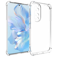 Силиконов гръб с подсилени ръбове за Honor 90 - прозрачен