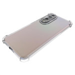 Силиконов гръб с подсилени ръбове за Honor 90 - прозрачен - 0