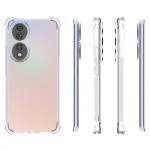 Силиконов гръб с подсилени ръбове за Honor 90 - прозрачен - 1