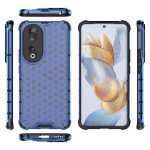 Хибриден гръб с ромбоидна шарка за Honor 90 - син - 1