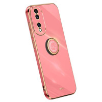 Силиконов гръб със стойка тип пръстен марка XINLI за Honor 90 - червен