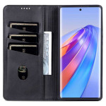 Кожен калъф страничен flip марка AZNS за Honor 90 Lite 5G – черен - 2 Кожен калъф страничен flip марка AZNS за Honor 90 Lite 5G – черен - 2