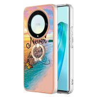 Силиконов гръб със стойка за Honor Magic5 Lite 5G - never stop dreaming