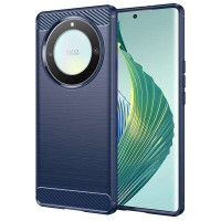 Силиконов гръб Rugged Armor за Honor Magic5 Lite 5G - тъмно син
