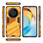 Хибриден гръб със стойка марка BIBERCAS за Honor Magic6 Lite 5G - оранжев - 2