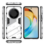 Хибриден гръб със стойка марка BIBERCAS за Honor Magic6 Lite 5G - бял - 2