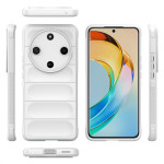 Подсилен силиконов гръб на ленти за Honor Magic6 Lite 5G - бял - 1