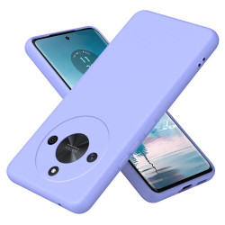 Силиконов гръб за Honor Magic6 Lite 5G - лилав