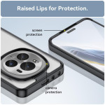 Силиконов гръб Rugged Armor за Honor Magic6 Pro 5G - черна рамка - 0
