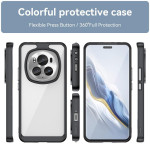 Силиконов гръб Rugged Armor за Honor Magic6 Pro 5G - черна рамка - 2