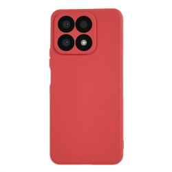 Силиконов гръб за Honor X8a - червен