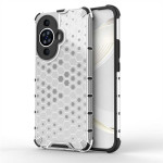 Хибриден гръб с ромбоидна шарка за Huawei nova 11/12s - бял