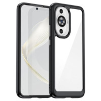 Силиконов гръб Rugged Armor за Huawei Nova 11 - черна рамка
