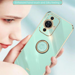 Хибриден гръб със стойка тип пръстен марка XINLI за Huawei Nova 11 Pro - зелен - 1