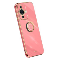 Хибриден гръб със стойка тип пръстен марка XINLI за Huawei Nova 11 Pro - червен