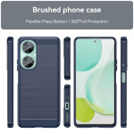 Силиконов гръб Rugged Armor за Huawei Nova 11i - тъмно син - 1