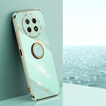 Хибриден гръб със стойка тип пръстен марка XINLI за Huawei nova Y91 - зелен - 0