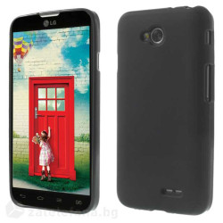 Силиконов калъф за LG L70 D320 One SIM - черен