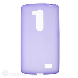 Силиконов калъф за LG L Fino - лилав