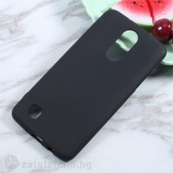 Силиконов калъф за LG K4 2017 - черен