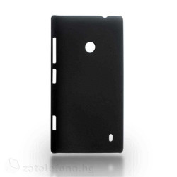 Пластмасов калъф за Nokia Lumia 520 - черен
