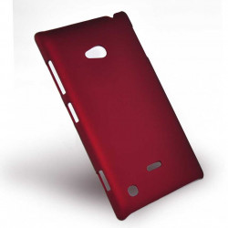Пластмасов калъф за Nokia Lumia 720 - червен