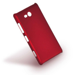 Пластмасов калъф за Nokia Lumia 820 - червен