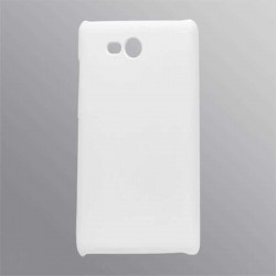 Пластмасов калъф за Nokia Lumia 820 - бял