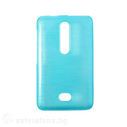 Силиконов калъф за Nokia Asha 501 &ndash; светло син