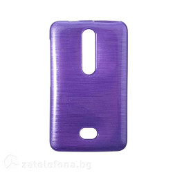 Силиконов калъф за Nokia Asha 501 &ndash; лилав