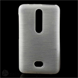 Силиконов калъф за Nokia Asha 501 &ndash; бял