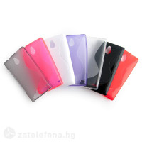 Силиконов калъф за Nokia X2 Dual Sim със S-образен дизайн