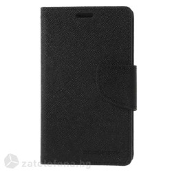 Калъф страничен флип модел GOOSPERY, марка Mercury за Nokia X - черен