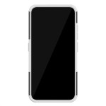 Двупластов гръб със стойка за Nokia 2.2 - бял - 1