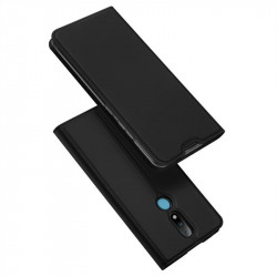 Тънък калъф страничен flip марка DUX DUCIS за Nokia 2.4 – черен