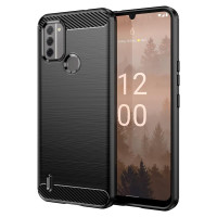 Силиконов гръб Rugged Armor за Nokia C31 - черен