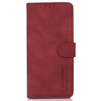 Калъф тип портмоне марка KHAZNEH за Nokia G11/G21 - винено червен
