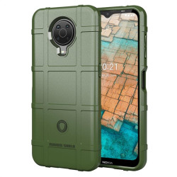 Подсилен силиконов гръб за Nokia G10/G20 - зелен