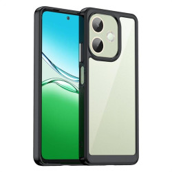 Силиконов гръб Rugged Armor за OPPO A5 Pro 5G - черна рамка