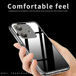 Силиконов гръб марка MOFI за OPPO A5 Pro 5G - прозрачен - 3