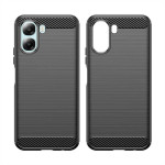 Силиконов гръб Rugged Armor за OPPO A6x 5G - черен - 1