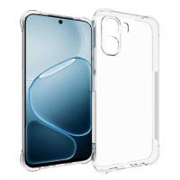 Силиконов гръб с подсилени ръбове за OPPO A6x 5G - прозрачен