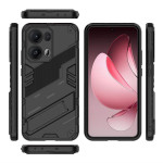 Хибриден гръб със стойка марка BIBERCAS за OPPO Reno 13 Pro 5G - черен - 3
