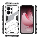 Хибриден гръб със стойка марка BIBERCAS за OPPO Reno 13 Pro 5G - бял - 3