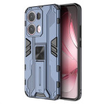 Хибриден гръб със стойка за OPPO Reno 13 Pro 5G - тъмно син