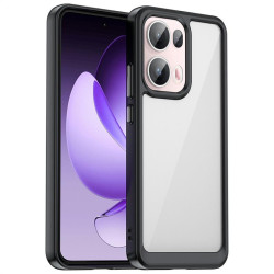 Силиконов гръб Rugged Armor за OPPO Reno 13 Pro 5G - черна рамка